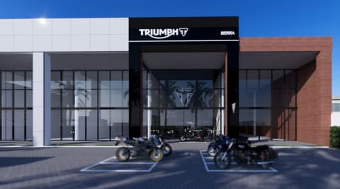 Triumph Serra in Brazil