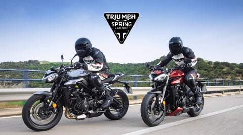 Triumph Spring  Launch