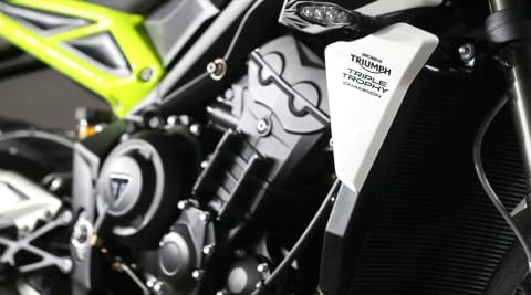 Triumph Triple Trophy Moto2 Bike Engine