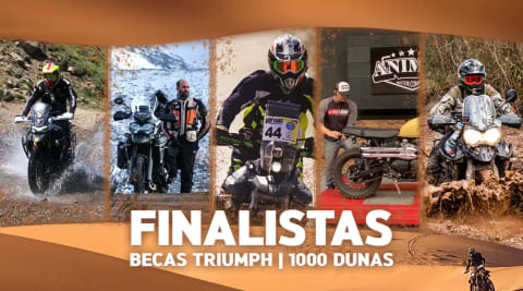 Finalistas Becas Triumph 1000 Dunas
