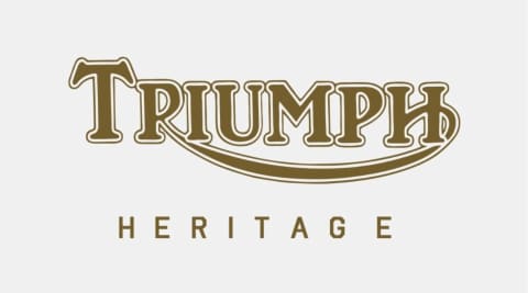 Triumph Heritage Logo in Gold