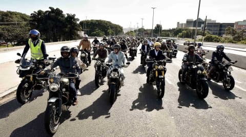 Distinguished Gentleman's Ride in Brazil