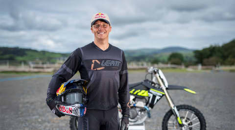 Triumph's Jonny Walker SuperEnduro