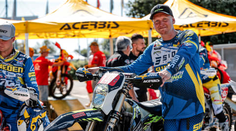 Mikael Persson Set to Take on 2025 International Six Days Enduro