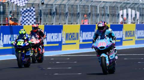 Amazing Alonso Triumphs At Balaton Park To Claim Debut Moto2 Win
