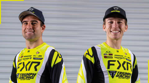 Triumph Factory Racing Confirms Jordon Smith and Austin Forkner for 450SX