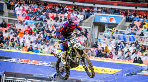 Smith Fourteenth in Supercross' Return to Cleveland