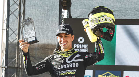 Triumph Celebrates Enduro1 & Junior Vice World Championship Results in Second EnduroGP World Championship Season