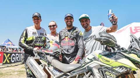 Sam Sunderland Races His Triumph Tiger 900 Rally Pro to Second in Red Bull Romaniacs Adventure Core