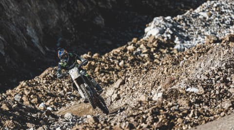 Triumph Jonny Walker Shows Front-Running Pace at Erzbergrodeo Before Unfortunate Retirement