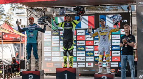 Triumph Shines in Finland as Joyon Wins Junior1 and Sydow Lands Enduro1 Podium