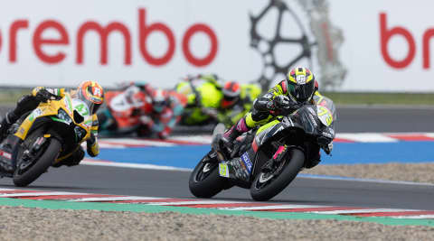 Bruno Ieraci Claims Triumph Daytona 660’s Maiden World SPB Podium