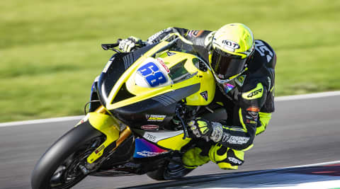 Bayliss Bags Donington Double Aboard the Street Triple 765 RS