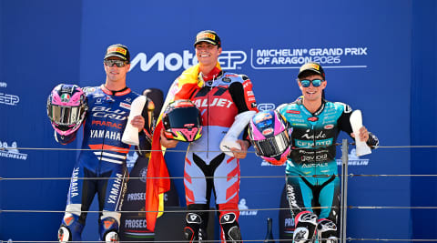 Alonso López Storms to Triumph-Powered Victory at Motorland Aragón