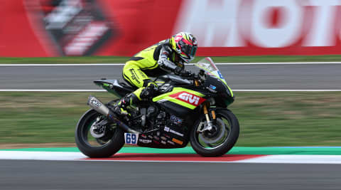 Navarro Secures Seventh in Battling French Round for PTR Triumph Factory Racing