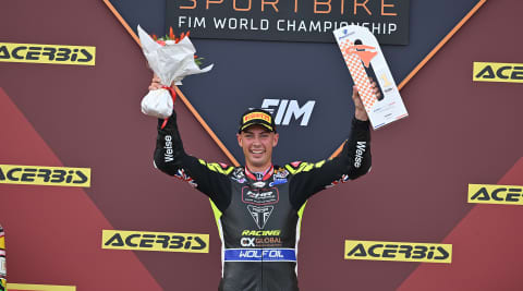 Sensational seabright secures sportbike victory and podium success for PHR performance triumph.
