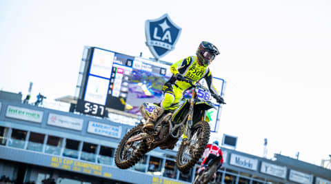 Strong Seventh in Second Moto for Smith in Los Angeles