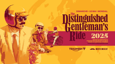 Triumph Distinguished Gentleman's ride 2025