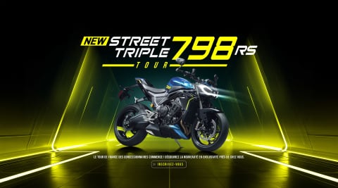 Découvrez la toute nouvelle Street Triple !