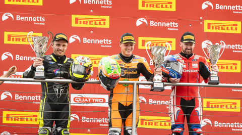 Triumph Donington Park Serves up Nail-Biting British Supersport Thriller