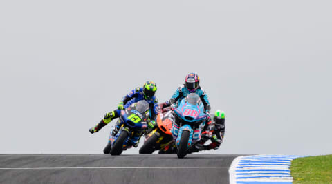 Triumph Street Triple 765 RS at Moto2 Racing