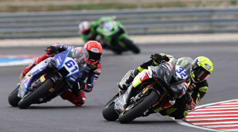 First Front Row Start and Podium Fight for Oli Bayliss