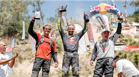 Sam Sunderland at Red Bull Romaniacs
