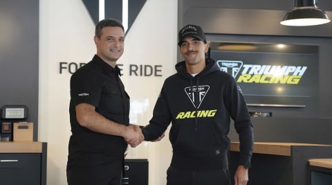 Triumph Portugal Inicia a Sua Presença No Campeonato Nacional De Enduro Com Renato Silva