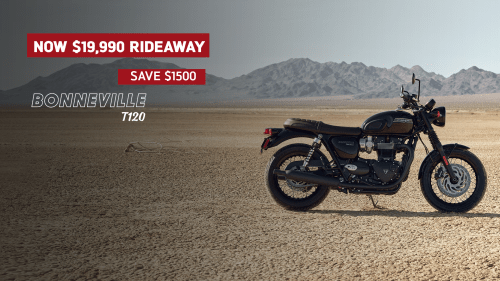Bonneville T120 For the Ride