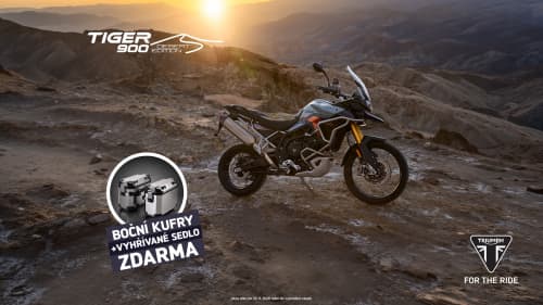 Triumph Tiger 900 Desert Edition akce