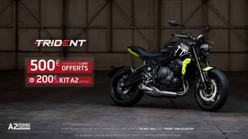 Triumph Trident Offer Available