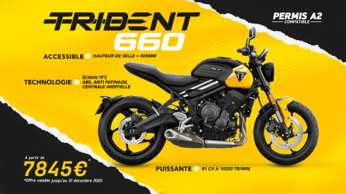 Triumph Trident 660 Offer