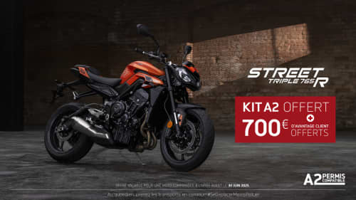Street Triple 765 R A2 offer available