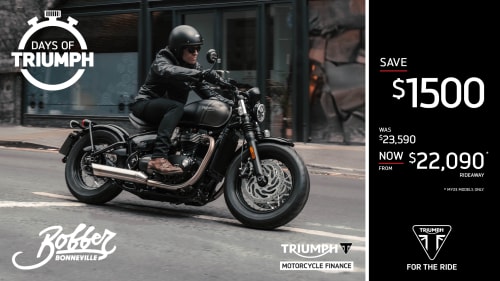 Triumph Offer Available