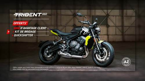 Triumph Trident 660 Offer Available