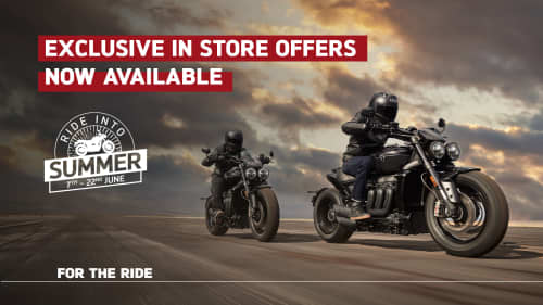 Ride into Summer offer