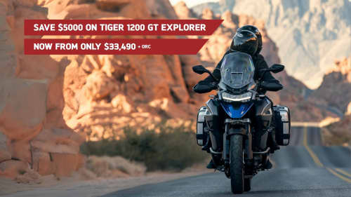 Tiger 1200 GT Explorer offer