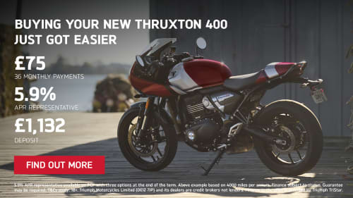 Thruxton 400 offer