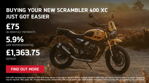 Scrambler 400 XC offer