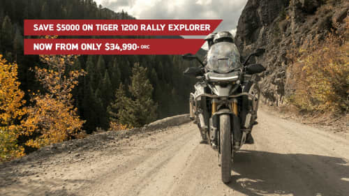 Tiger 1200 Rally Explorer offer