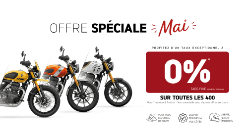 French May finance offer 0%