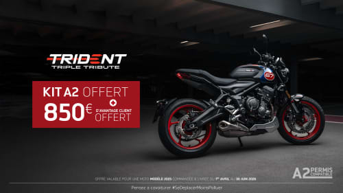 Triumph Trident 660 Triple Tribute Kit 2 offer