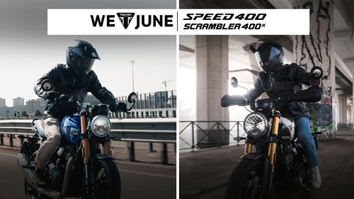 Speed 400 and Scrambler 400 X June offer
