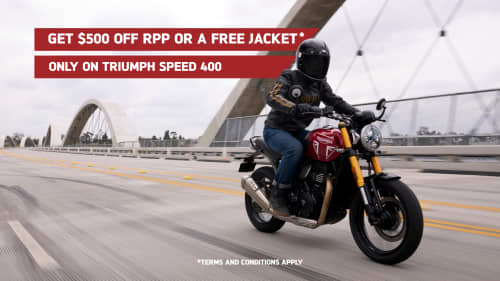 Triumph Speed 400 Offer