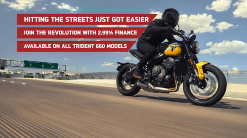 Triumph Trident 660 2.99% Finance offer
