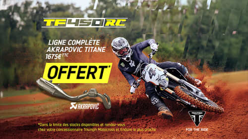 Triumph TF 450 RC offert