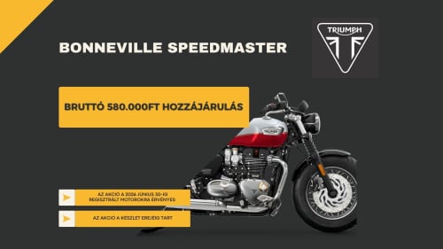 Triumph Bonneville Speedmaster promo