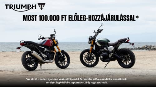 Triumph Speed 400 and Scrambler 400