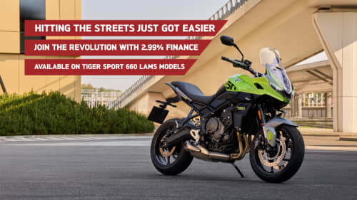 Triumph Tiger Sport 660 LAMS finance offer