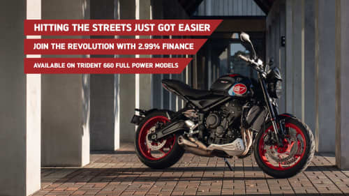 Triumph Trident 660 Full power finance offer